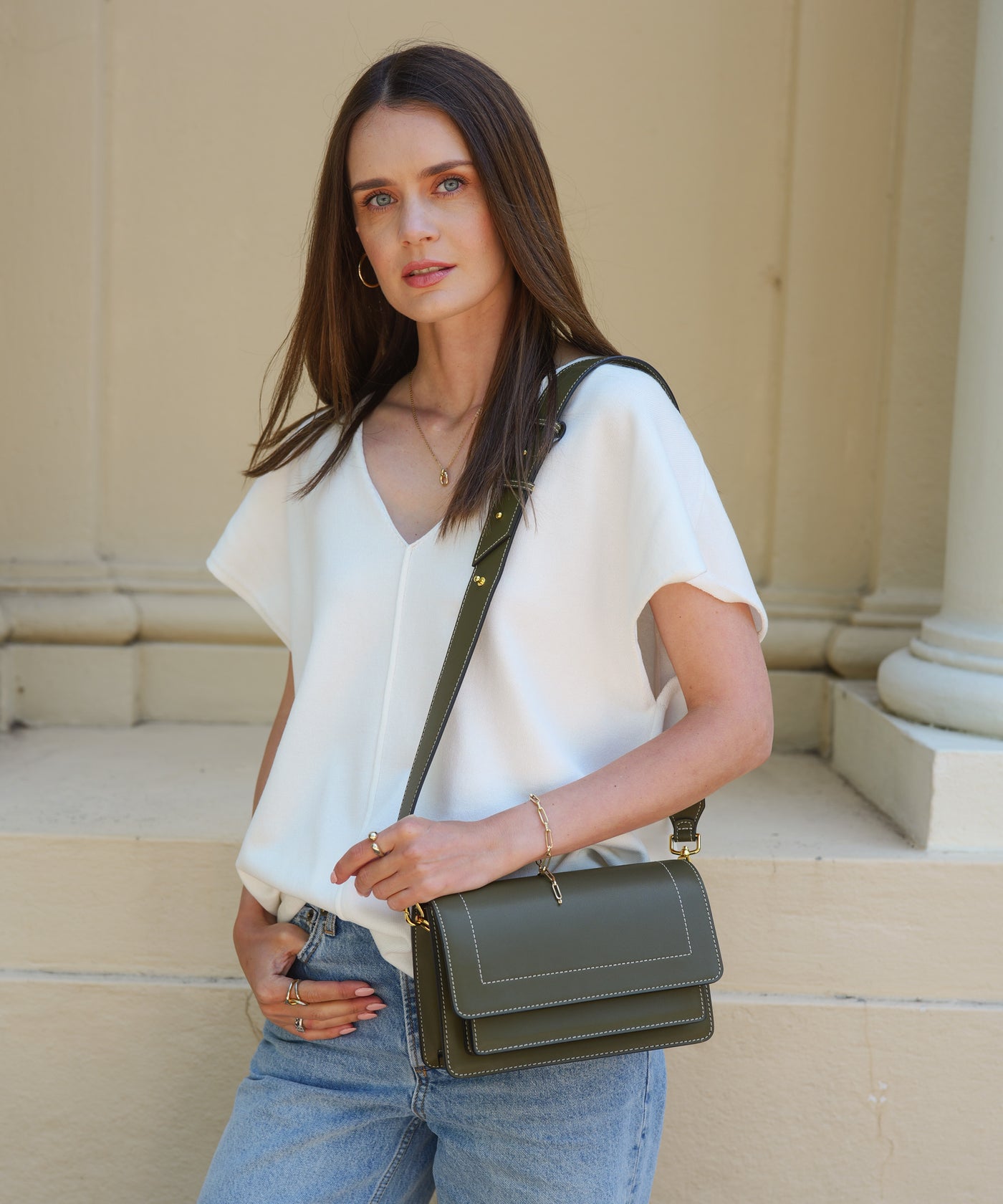 Ingrid Crossbody/Shoulder Bag - AALLYN