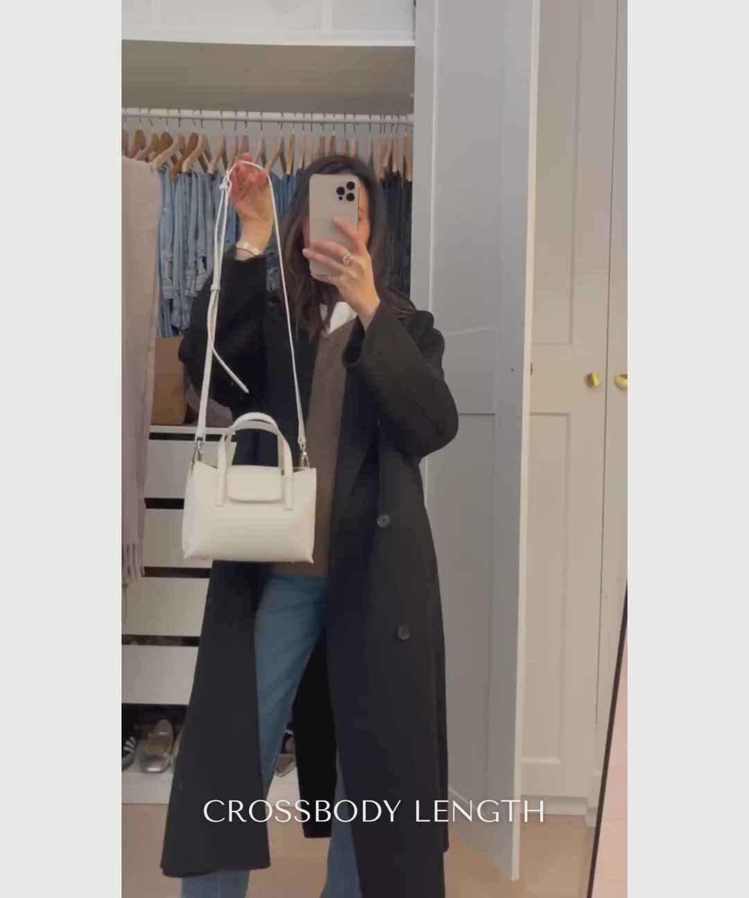 Mini Stella Satchel | Compact Leather Satchel with Dual Straps