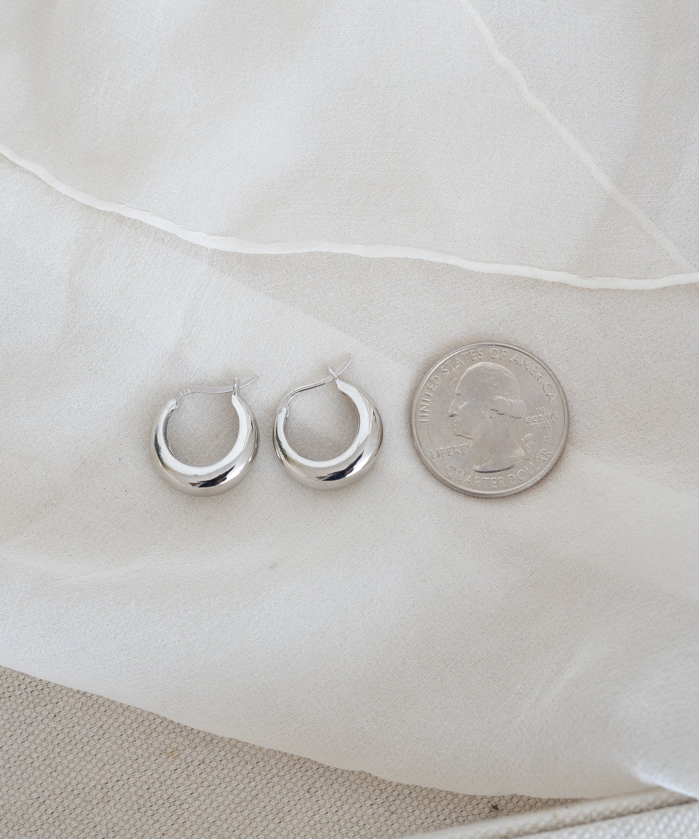Small Crescent Hoops
