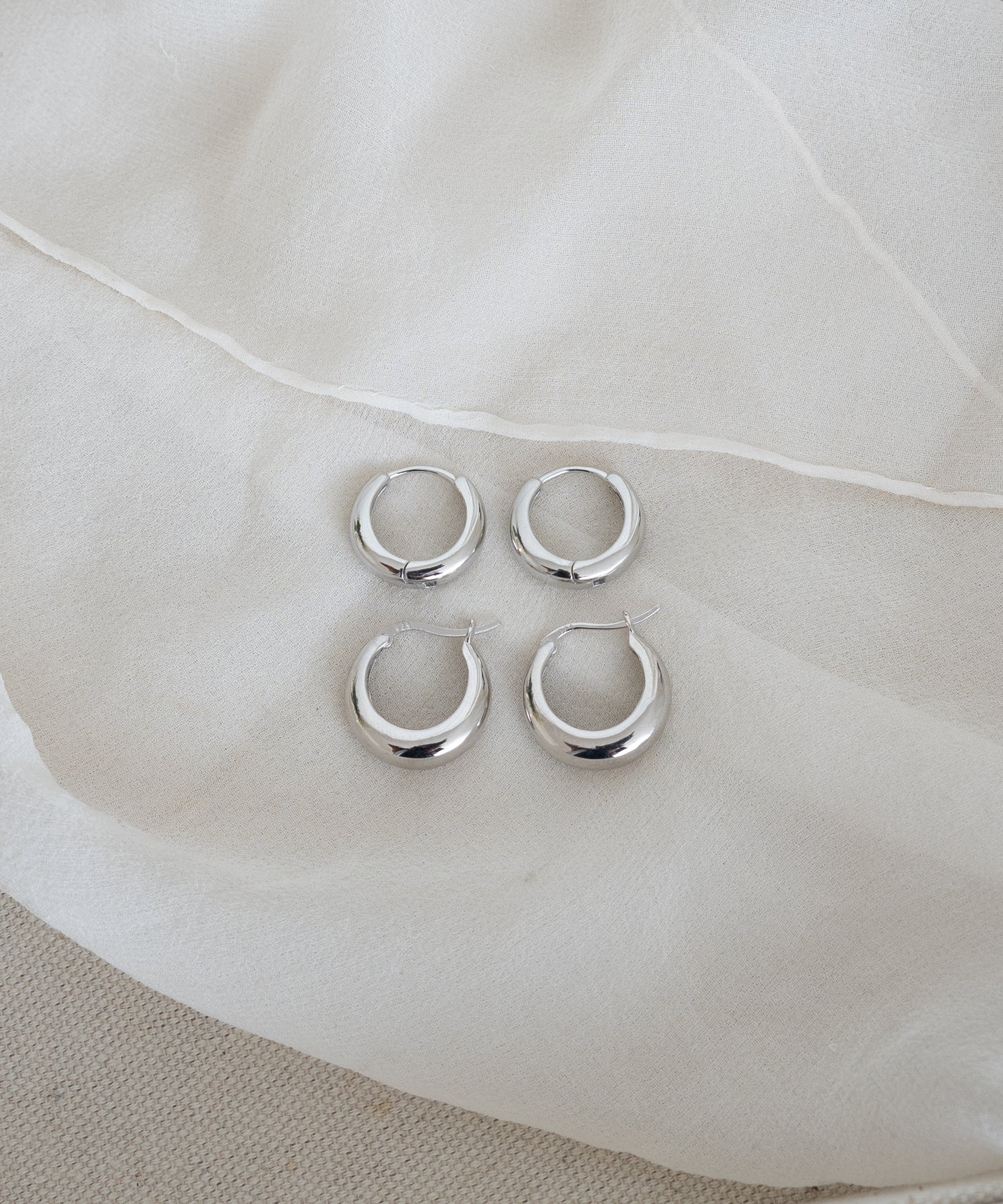 Small Crescent Hoops